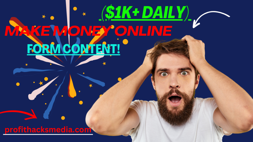 How To Make Money Online 2024 ($1k+ Daily) With FACELESS Short Form Content!