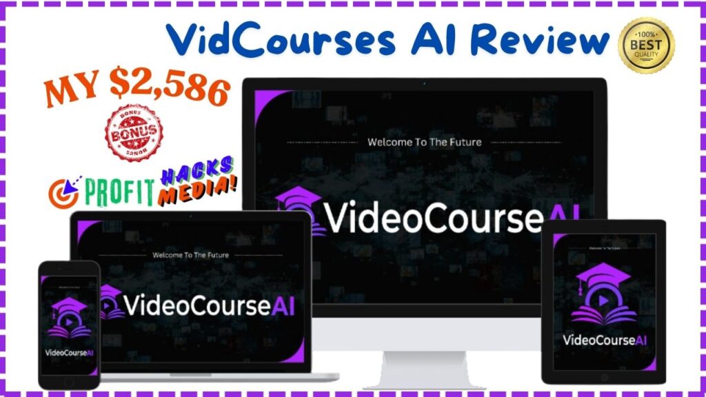 VidCourses AI: The Ultimate AI-Powered Solution for Effortless Video Course Creation