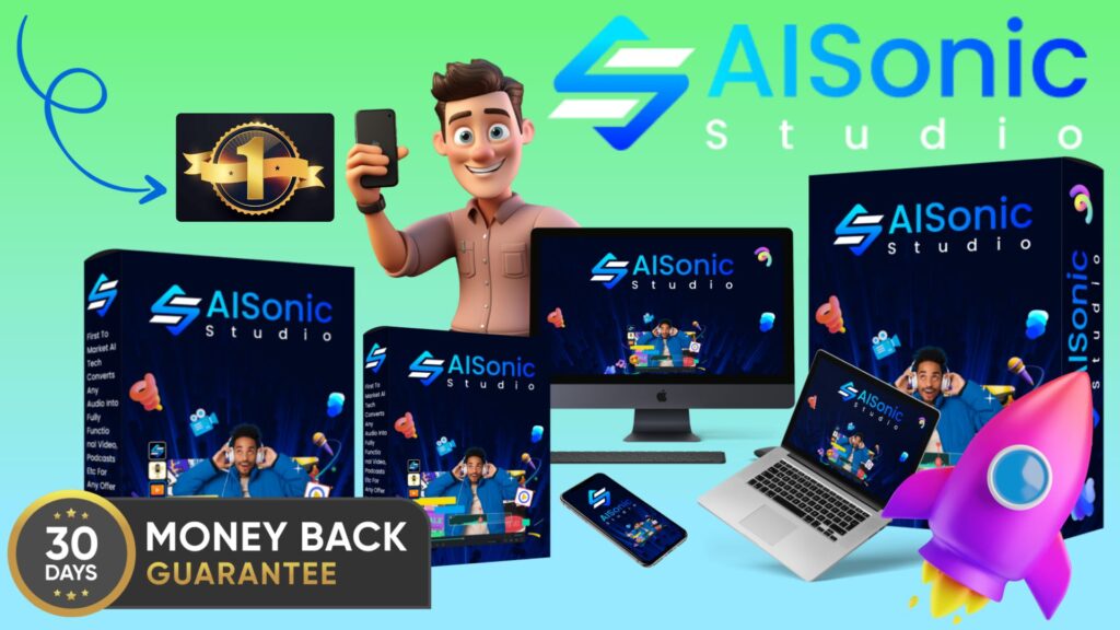 AISonic Studio Review: AI Tech Convert Any Audio to Pro Quality Videos ( By Loveneet Rajora )