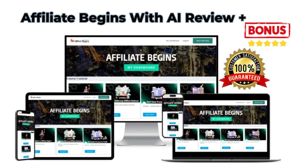 Affiliate Begins With AI Review: Unlocking $1,000/Day with AI-Powered Automation