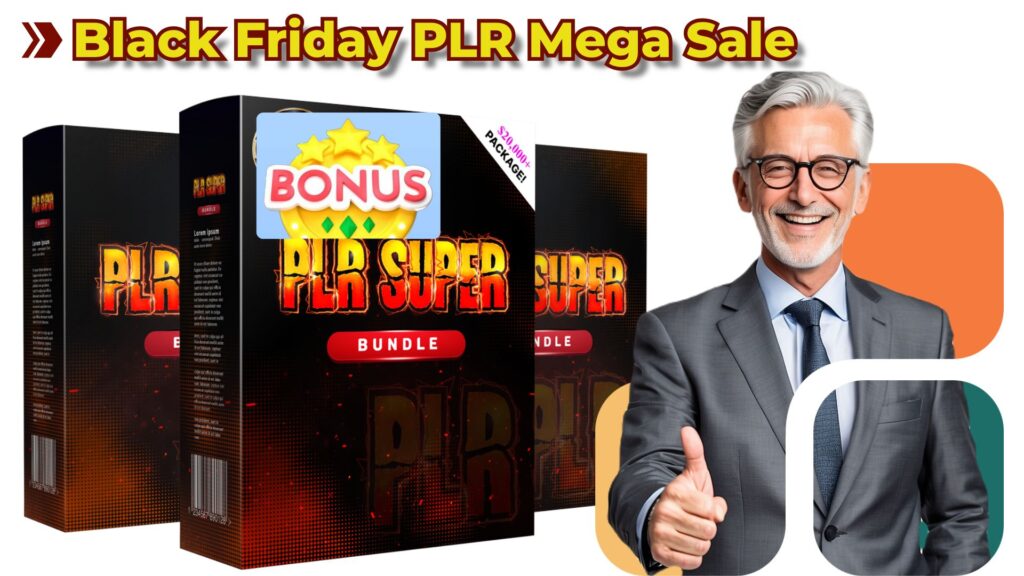 Black Friday PLR Mega Sale Review (Paul Nicholls) + $20K Bonuses