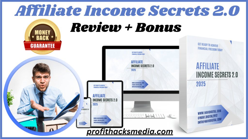 Affiliate Income Secrets 2.0 Review – Is This The Best Guide to Financial Freedom?